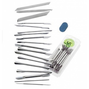 Kit outils de cuisine (Lot de 4) - Lot de 4 - 18 outils de décoration