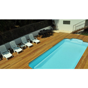 Lame de Terrasse Ipé KD - Lame de Terrasse Ipé KD 20x140