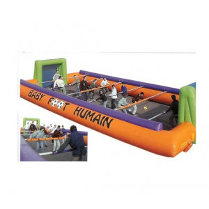 Location de jeux sportifs gonflables - Dimension : 14m x 6m x 2,5mh.