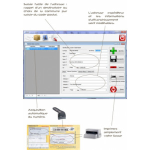 Logiciel de gestion courriers tracés - Traitement de liasses courrier guichet