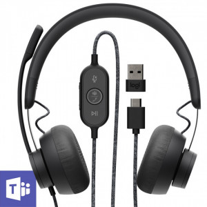 Logitech Zone Wired - Version Microsoft Teams - Casque PC / USB - LOZONEWDT-Logitech