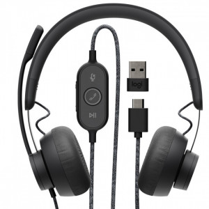 Logitech Zone Wired - Version UC - Casque PC / USB - LOZONEWD-Logitech