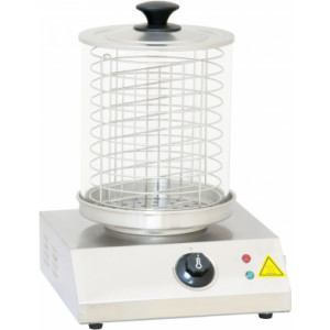 Machine chauffe hot dog - Dim( L x P x H )  : 280 x  280 x 355 mm- Puissance : 850 W - Hauteur  : 240 mm