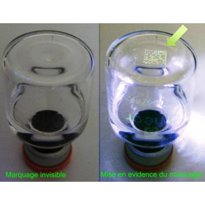 Marquage sur le verre - Lutte anti-contrefaçon
