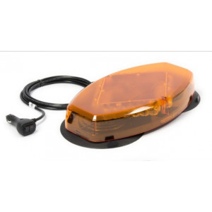 Mini rampe gyrophare led orange - Alimentation : 12-24V DC