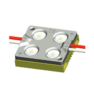 Module 4 LED - Angle diffusion 160° - Couleur : Blanc froid - Durée : 50000 hrs