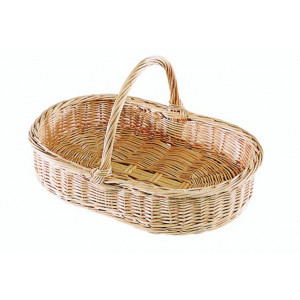 Panier à beurre en osier - Longueur (cm) : 38 - 45 - 50