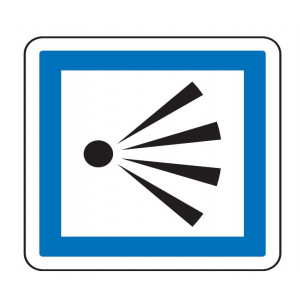 Panneau d'indication d'un point de vue CE21 - Dimensions (mm) : de 350 à 1050 - Norme CE et NF - Type CE