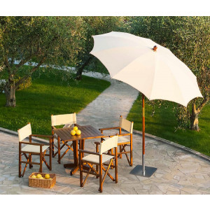 Parasol de jardin diamètre 240 cm - Diamètre : 240 cm