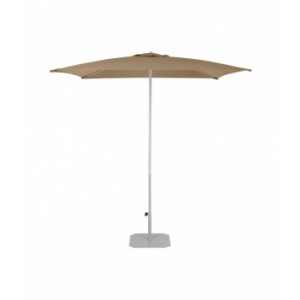 Parasol FARO - Structure : Inox - Dimensions : 200x200 cm - Nombre de baleines : 4