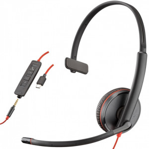 Plantronics Blackwire 3215 USB-C -Casque pour téléphone mobile - PLB3215USBC-Plantronics

