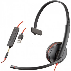 Plantronics Blackwire 3215 USB -Casque PC - IP / Softphone - PLB3215USB-Plantronics

