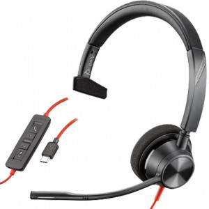 Plantronics Blackwire 3310 USB-C - Casque PC / USB - PLB3310USBC-Plantronics