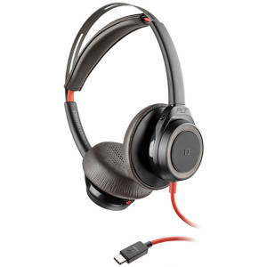 Plantronics Blackwire 7225 USB-C - Noir -Casque PC / USB - PL7225C-Poly

