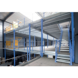 Plateforme mezzanine multi niveaux - Plateforme de stockage multi-niveaux stable