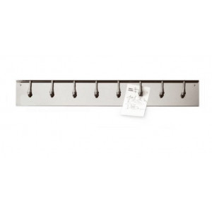 Porte commande restaurant (Lot de 6) - Lot de 6 - Longueur : 62.5 ou 100 cm - Matière : Inox