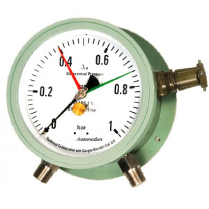 Pressostat différentiel avec affichage - Pressostats différentiels à membrane ou à soufflet