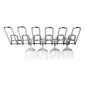 Rack à verres (Lot de 5) - Lot de 5 - Capacité de 20 verres - Fixation murale