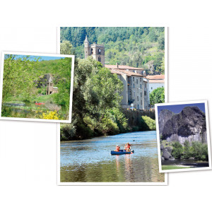 Randonnée canoe kayak en Auvergne - 1 à 7 jours pour toute la famille