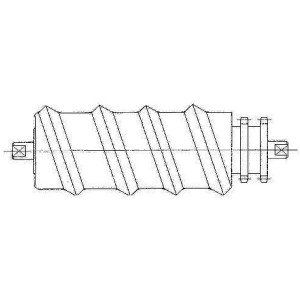 Rouleaux convoyeurs pour éjection - Pour évacuation des planches dans les scieries