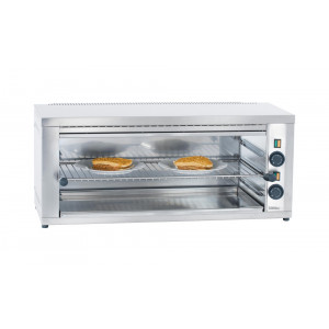 Salamandre professionnelle inox 3200 W - Puissance : 3 200 W / 230 V - Grille L 710 x P 305 mm