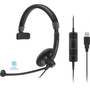 Sennheiser SC45 USB UC MS Mono - Casque PC - IP / Softphone - SESC45USBM-Sennheiser