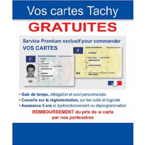 commandez votre  carte conducteur ou entreprise  - Gain de temps, délégation et suivi personnalisés