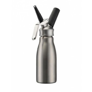 Siphon de crème en inox (Lot de 6) - Lot de 6 - Capacité : 0,5 ou 1 Litre