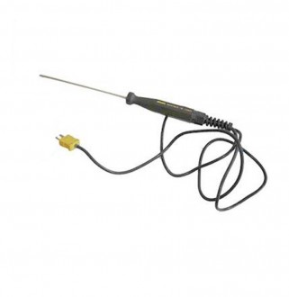 Sonde de rechange pour thermomètre digital - Amplitude : -65  1000 °C - Dimensions : L 135 mm x Ø3 mm ou 60 mm x Ø 1mm