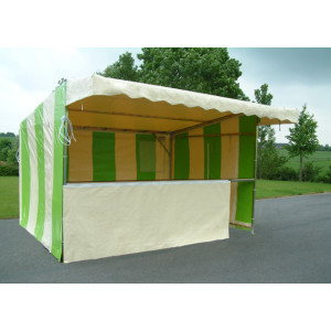 Stand de vente - Dimensions (Lxl) : 4 × 3 m