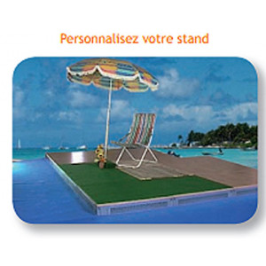 Structure pour plancher d'exposition - Dimensions planchers : 1 x 1m - Epaisseur : 22 mm