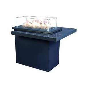 Table basse chauffante au gaz - Puissance maxi  : 7300 - 14000 watt 