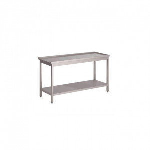 Table de sortie 60cm pour modèle à capot - Dimensions : 850(H) x 600(L) x 590(P) mm