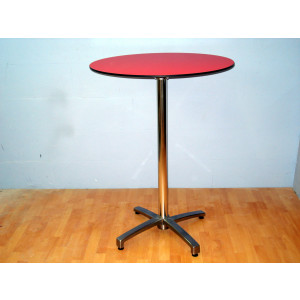 Table pliante mange debout - Diamètre : 80 cm - Hauteur : 110 cm