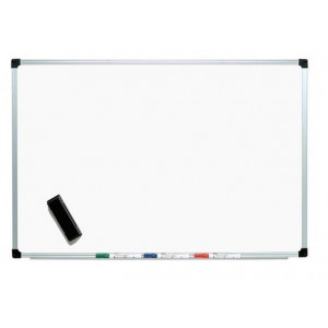 Tableau blanc émaillé - - 4 tailles -Surface acier émaillée - Conforme NF 