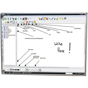 Tableau interactif - Diagonale 78’’ (198 cm)