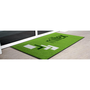 Tapis d'accueil d'intérieur - Polyéthylène - 12 dimensions disponibles - Epaisseur : 8 mm - coloris sur demande