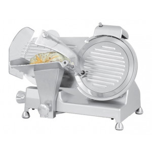 Trancheuse à jambon  Ø 250 mm - Puissance : 240 W / 230 V - Dim(LxPxH) : 460 x 450 x 380 mm