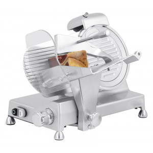 Trancheuse jambon professionnelle Ø 220 - Puissance : 240 W - Dim : L.460 x P.450 x H.375 mm - Lame : Ø 220 mm