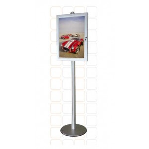 Vitrine d'affichage sur socle - Formats : A1 - A2 - B1 - B2