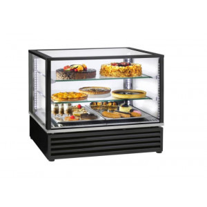 Vitrine réfrigérée boulangerie double vitrage - Puissance : 390 - 490 W - Type de froid : Ventilé