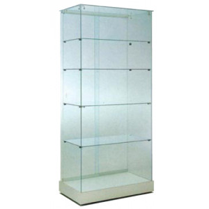 Vitrine verre - 80 x 47 x 180H cm