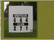 Affichage score Tennis manuel 78,5 x 60 cm