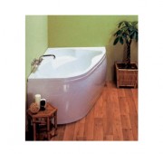 Baignoire acrylique d'angle gauche 