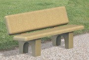 Banc en béton armé 