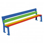 Banc scolaire de jardins 