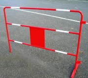 Barrière de travaux publics 