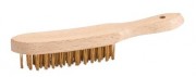 Brosse métallique à manche standard 