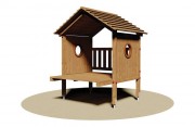 Cabane en bois pour enfants 