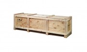 Caisse bois de stockage palettes 